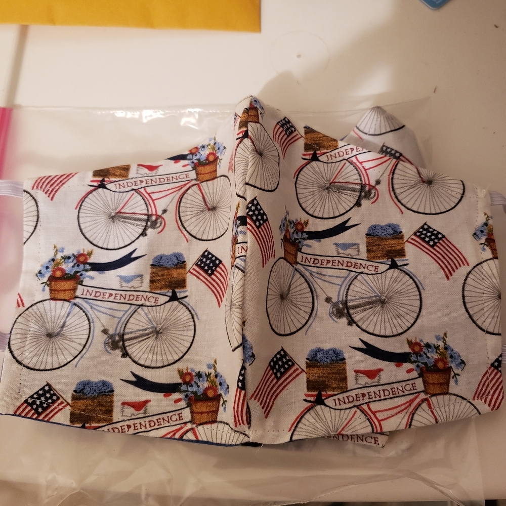 Independence Handmade Face Mask